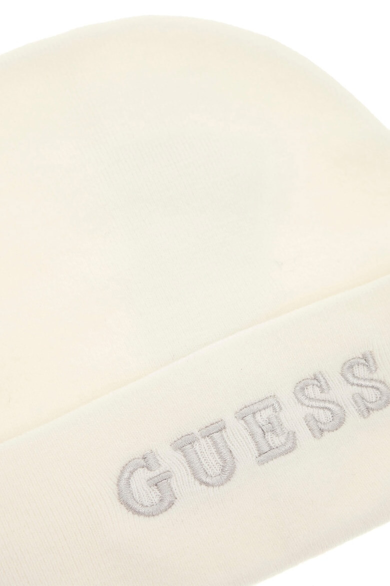 GUESS Caciula din tricot fin cu broderie logo - Pled.ro