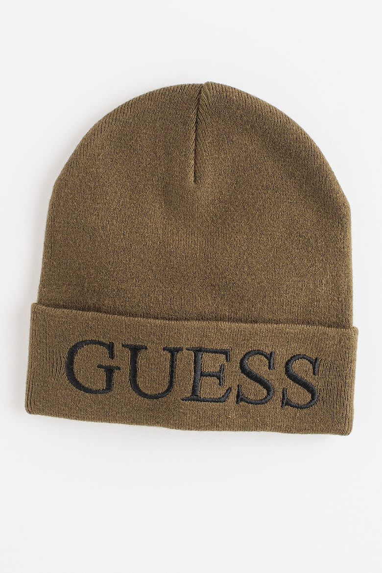 Guess Caciula elastica cu logo brodat - Pled.ro