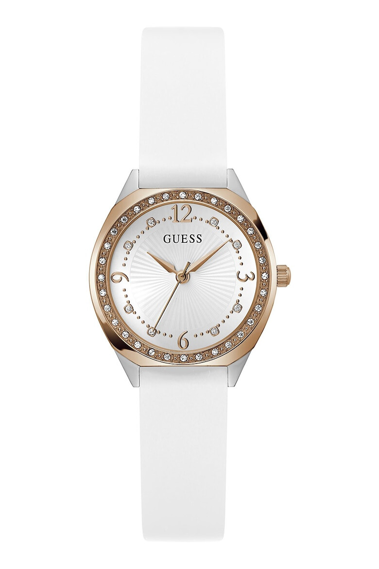 GUESS Ceas analog cu o curea de silicon Charlotte - Pled.ro