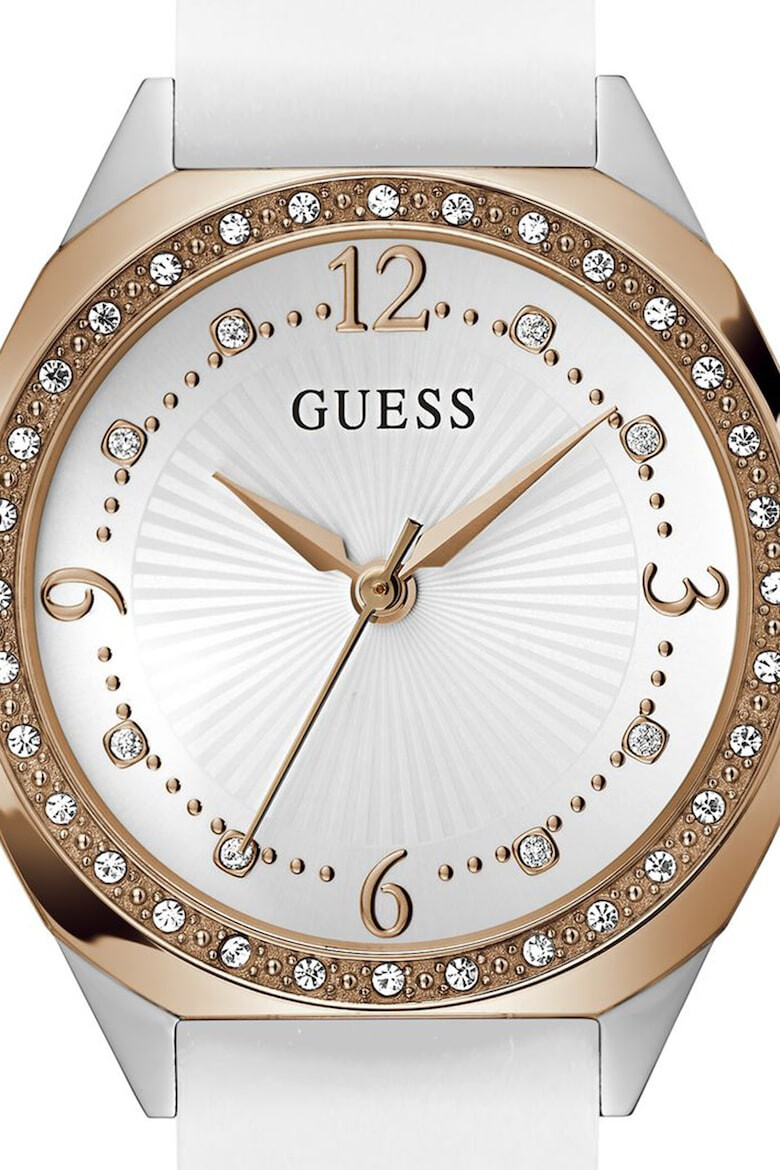 GUESS Ceas analog cu o curea de silicon Charlotte - Pled.ro