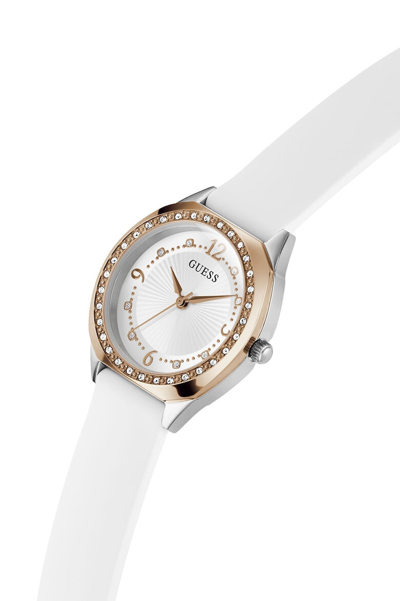 GUESS Ceas analog cu o curea de silicon Charlotte - Pled.ro