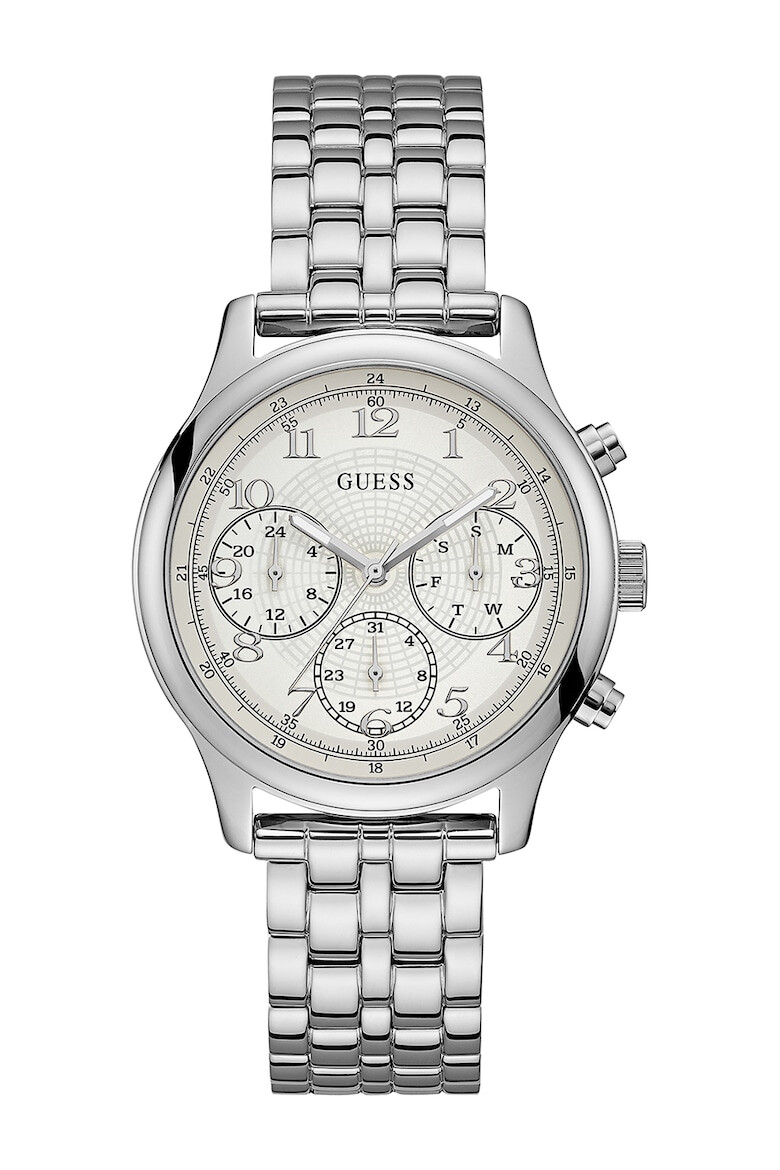 GUESS Ceas cu functii multiple si bratara metalica - Pled.ro