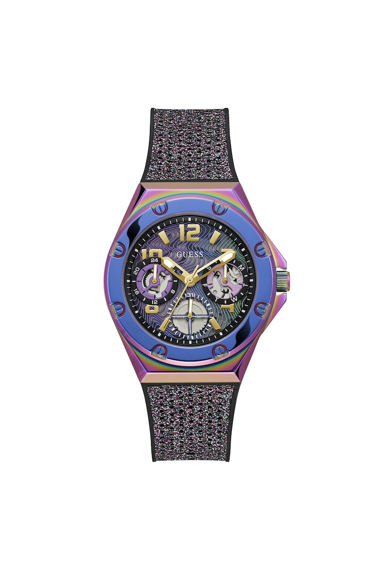 GUESS Ceas de mana pentru femei ASTERIA Quartz curea silicon multicolor 40mm - Pled.ro