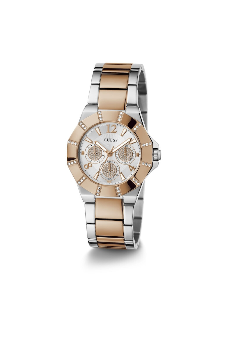 GUESS Ceas de mana pentru femei Sunray GW0616L3 Quartz cadran argintiu rezistenta apa 3 ATM 36mm - Pled.ro