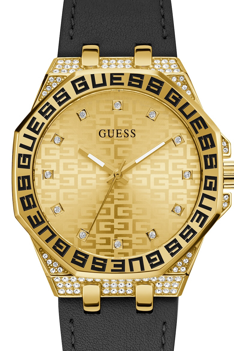 GUESS Ceas quartz cu o curea de piele - Pled.ro