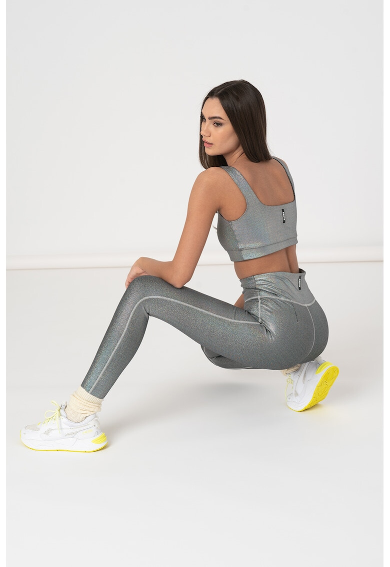 Guess Colanti cu aspect metalizat pentru fitness - Pled.ro