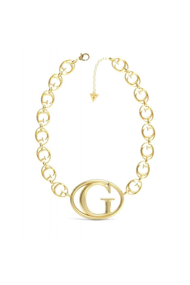 GUESS Colier Iconic JUBN01033JWYGT-U Auriu - Pled.ro