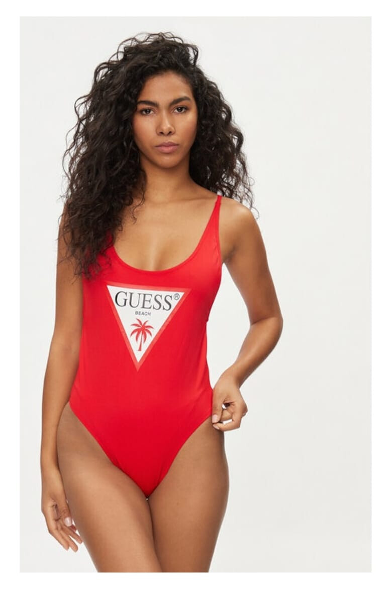 GUESS Costum de baie E4GJ48 LY00K Rosu Poliamida - Pled.ro