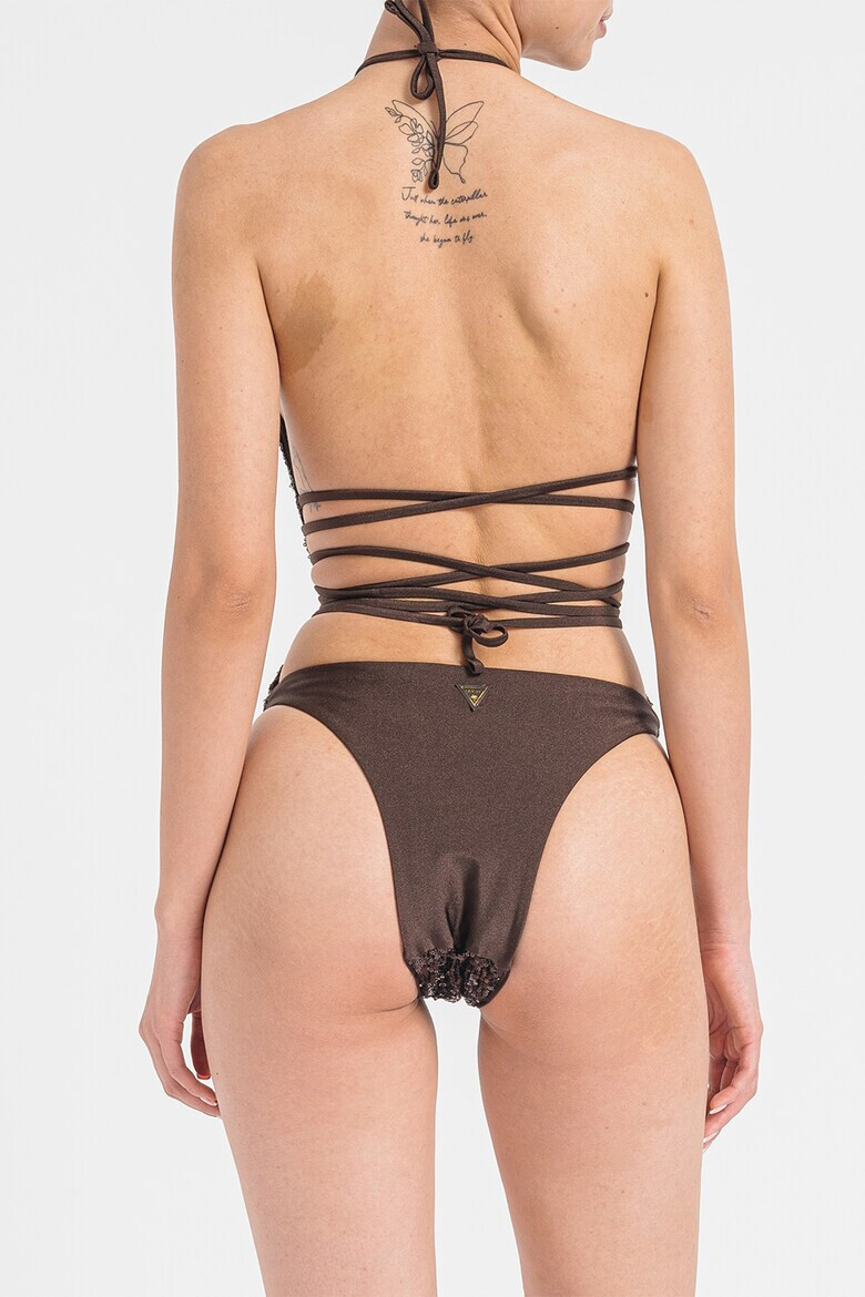 Guess Costum de baie intreg cu model stralucitor - Pled.ro