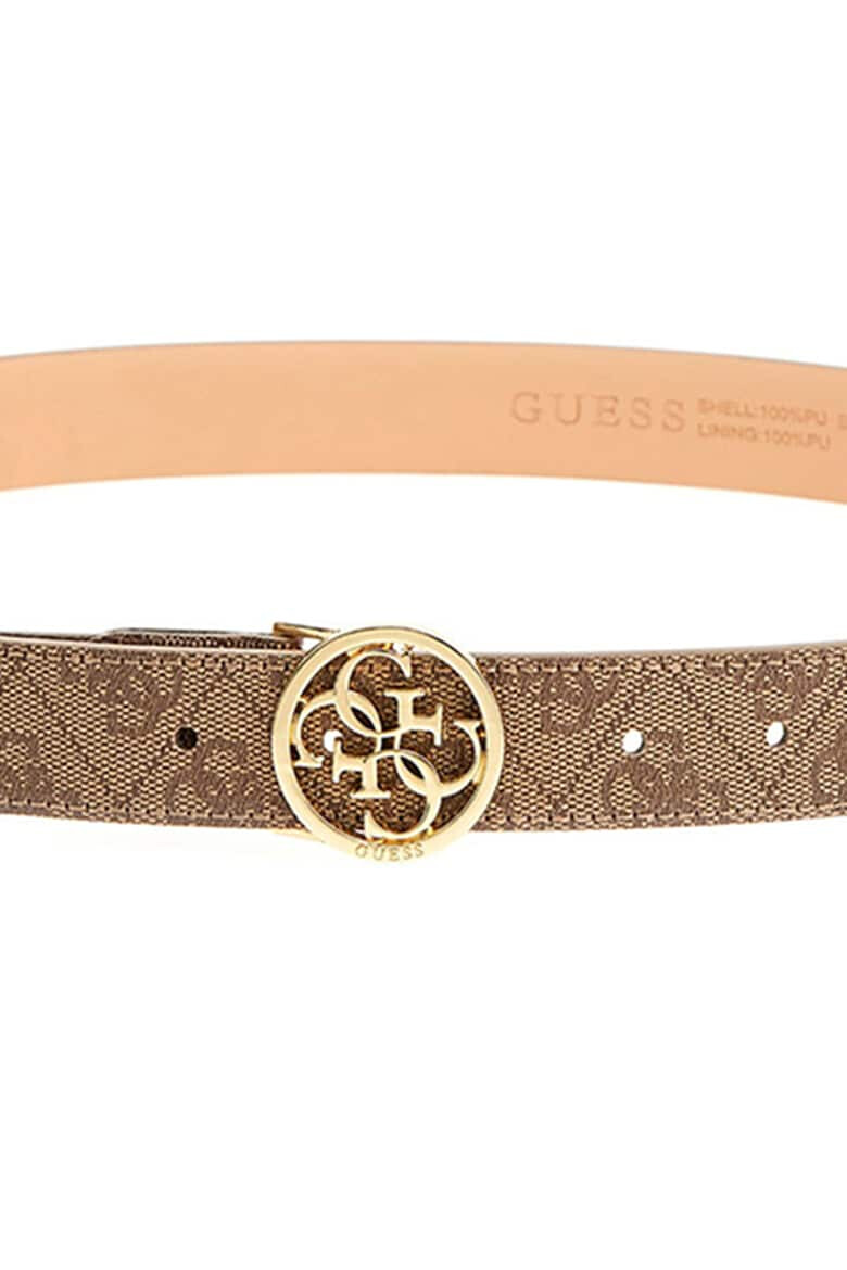 GUESS Curea cu aspect monograma Aijona - Pled.ro