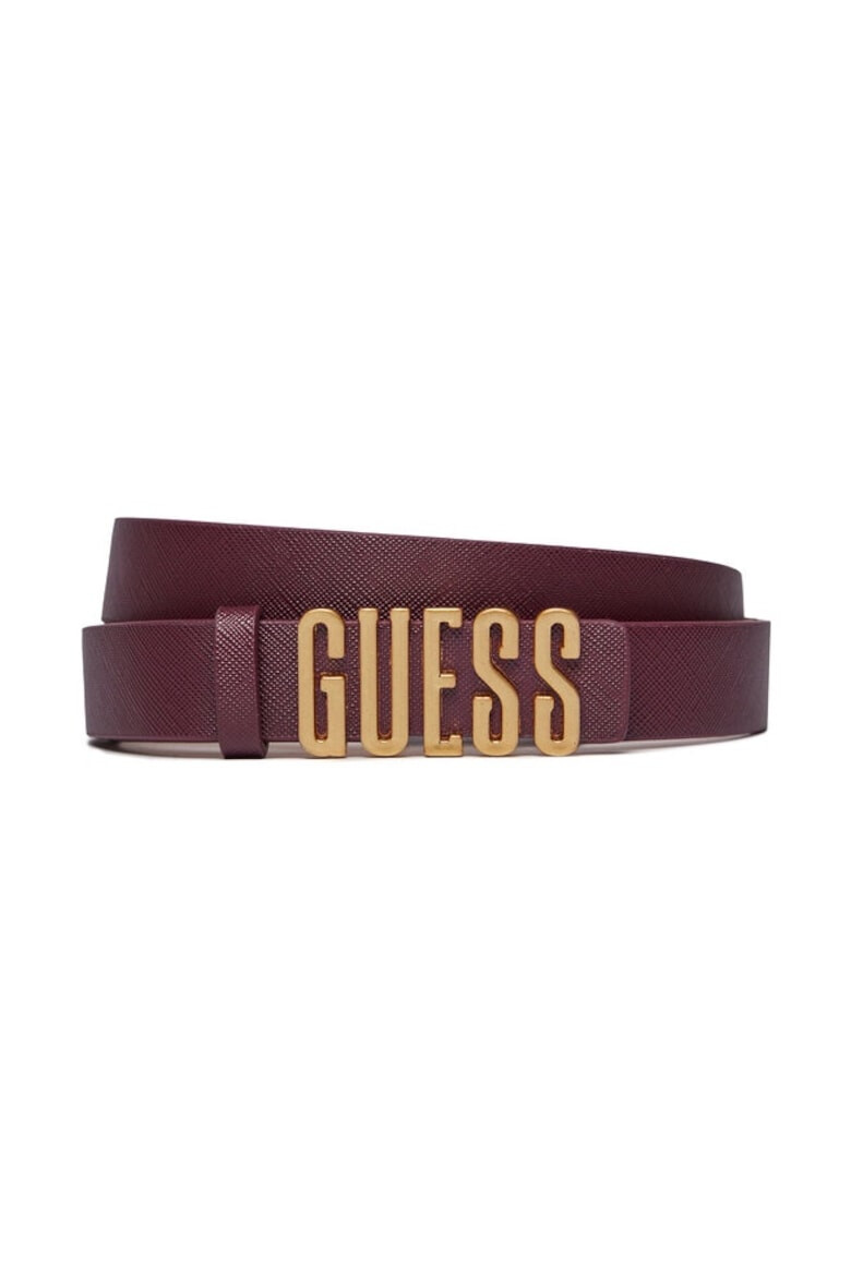 GUESS Curea dama 303023 Piele ecologica Visiniu - Pled.ro