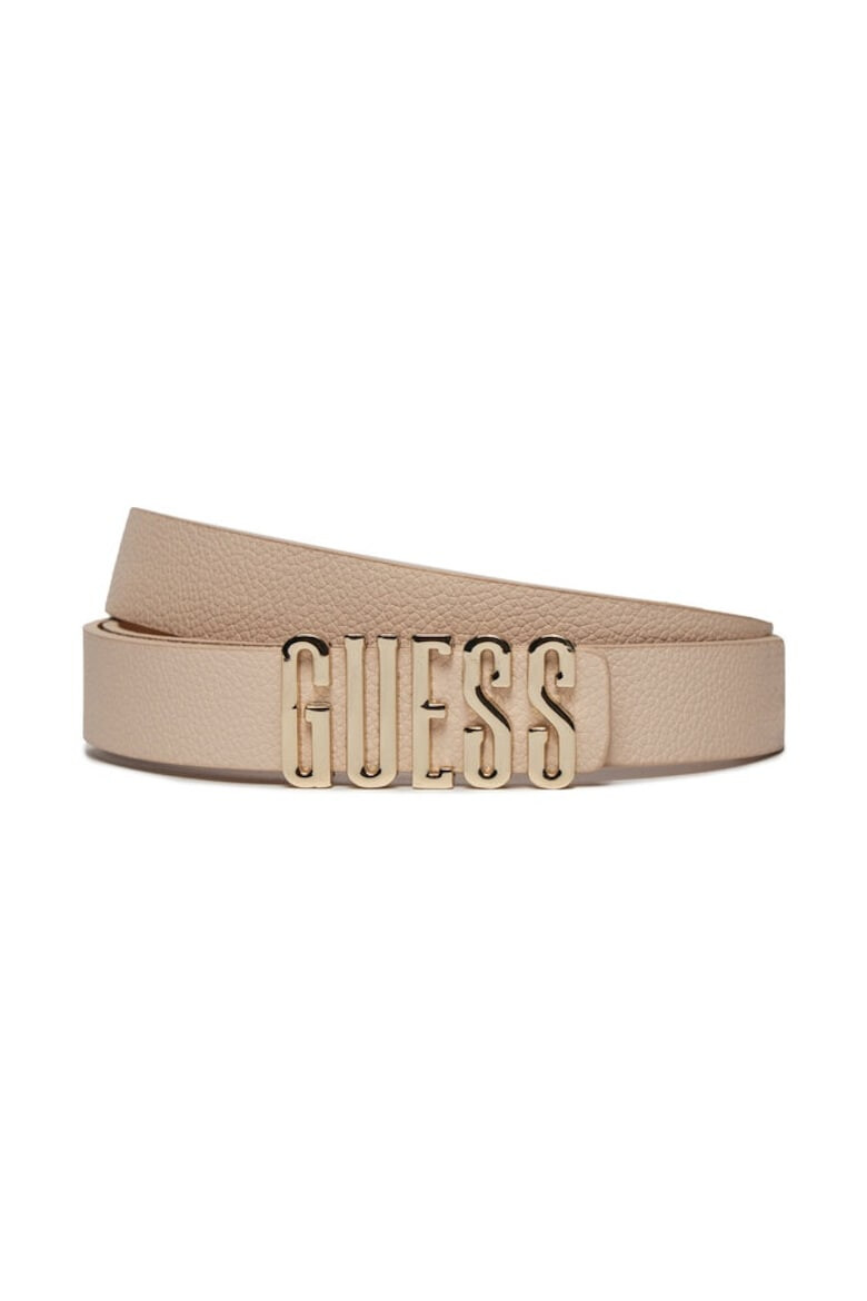 GUESS Curea dama 303463 Piele ecologica Bej - Pled.ro