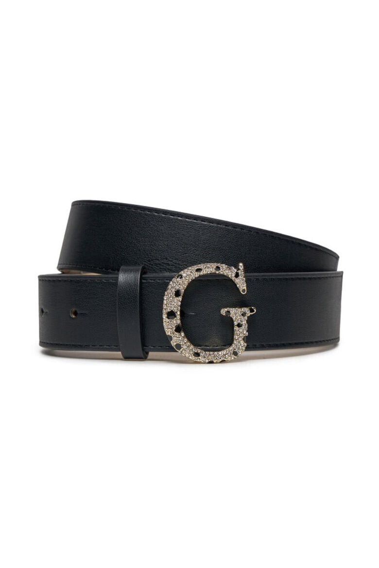 GUESS Curea dama 303463 Piele ecologica Negru - Pled.ro