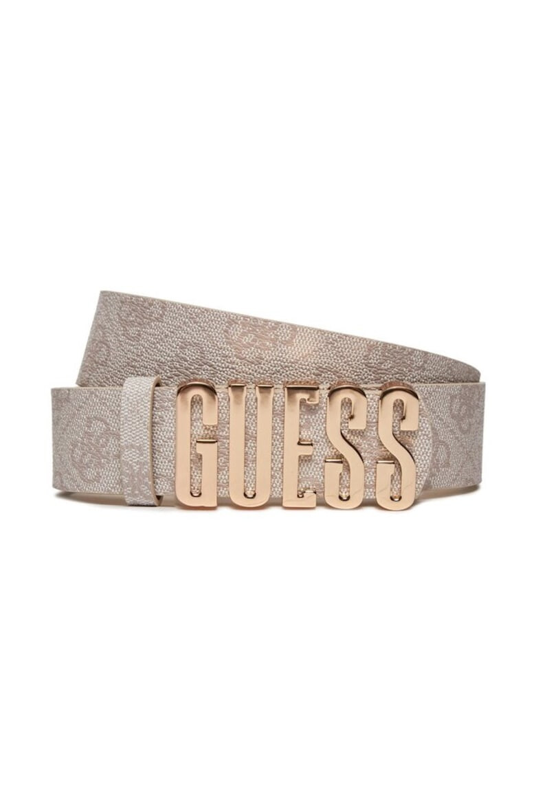 GUESS Curea dama 30355g3 Piele ecologica Bej - Pled.ro