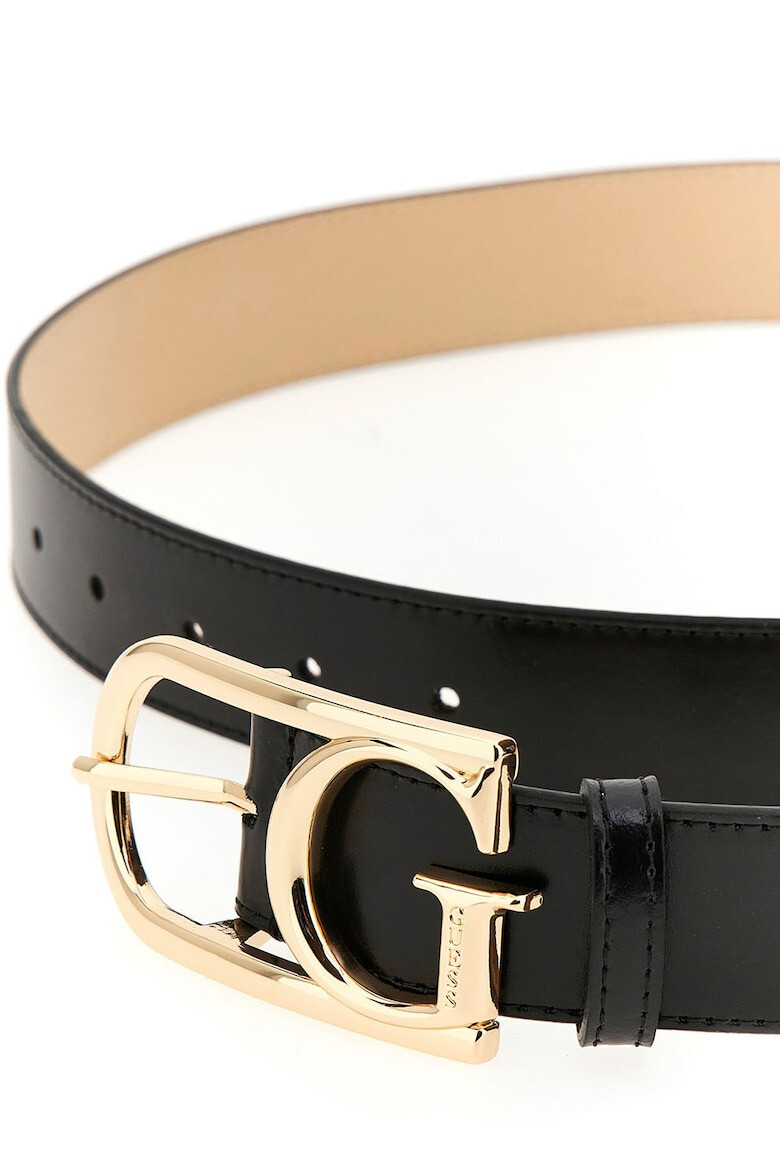 GUESS Curea de piele cu catarama metalica cu logo - Pled.ro