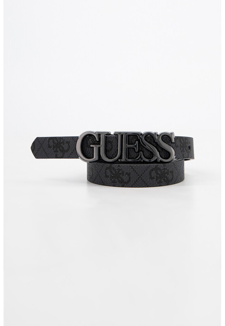 Guess Curea de piele ecologica cu logo Noelle - Pled.ro