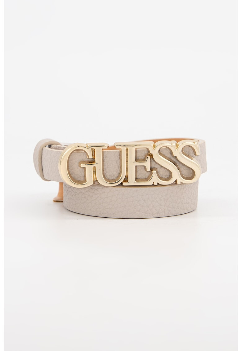 Guess Curea de piele ecologica cu logo Uptown Chic - Pled.ro