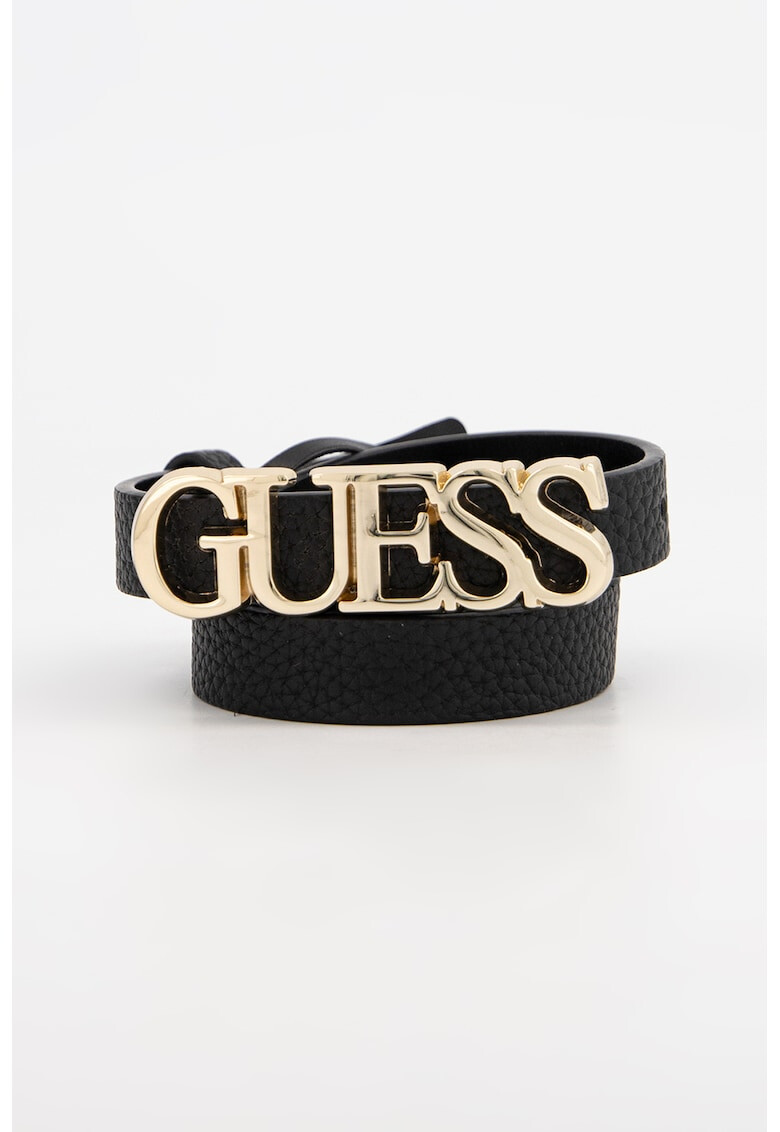 Guess Curea de piele ecologica cu logo Uptown Chic - Pled.ro