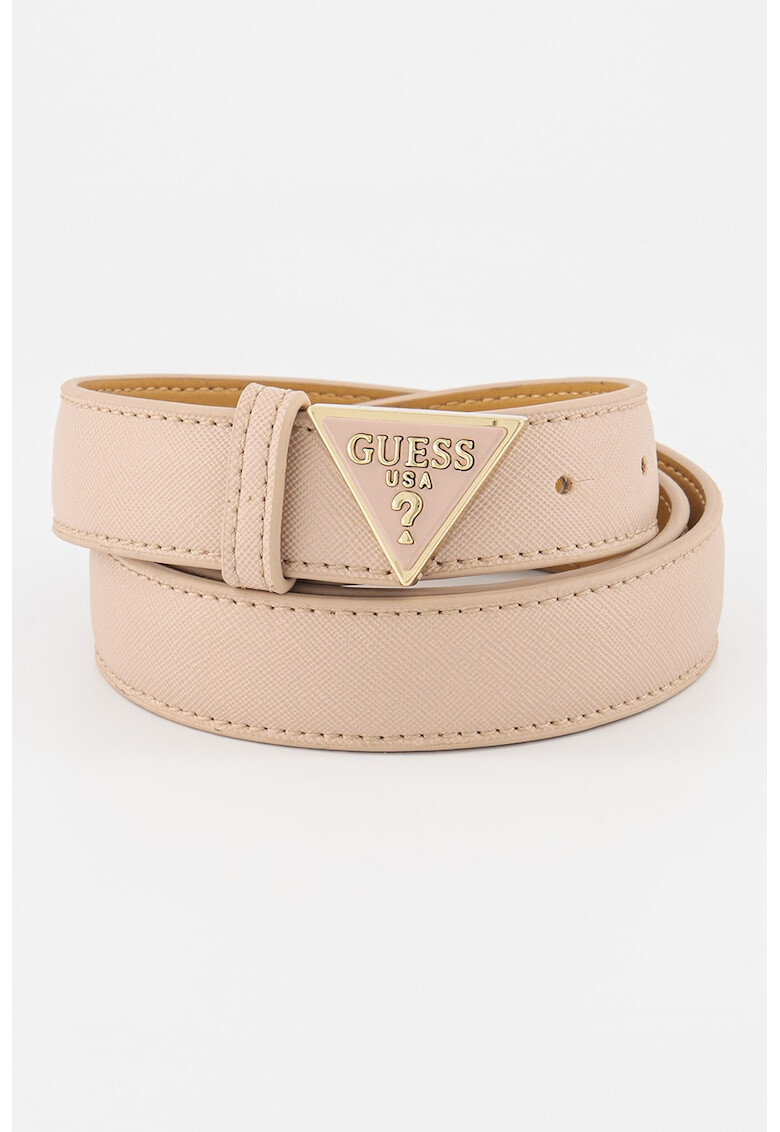 Guess Curea de piele ecologica Saffiano Alexie - Pled.ro