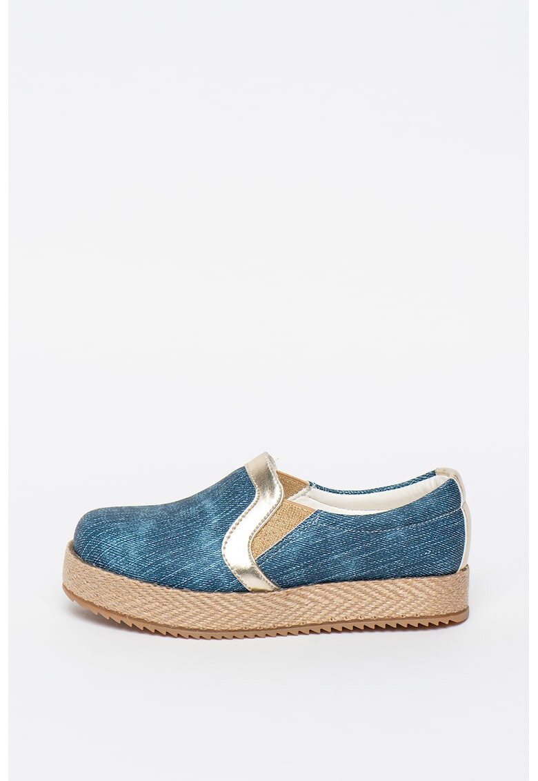 Guess Espadrile slip-on din denim - Pled.ro