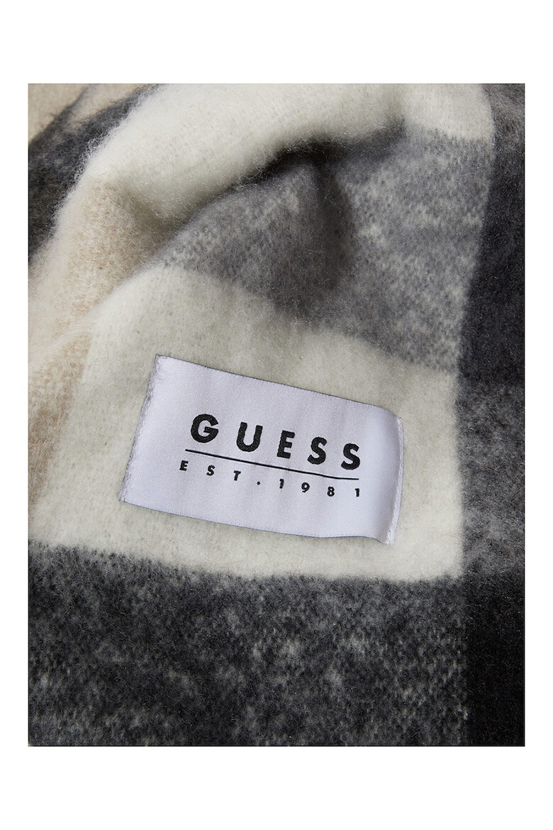 GUESS Fular cu franjuri - Pled.ro