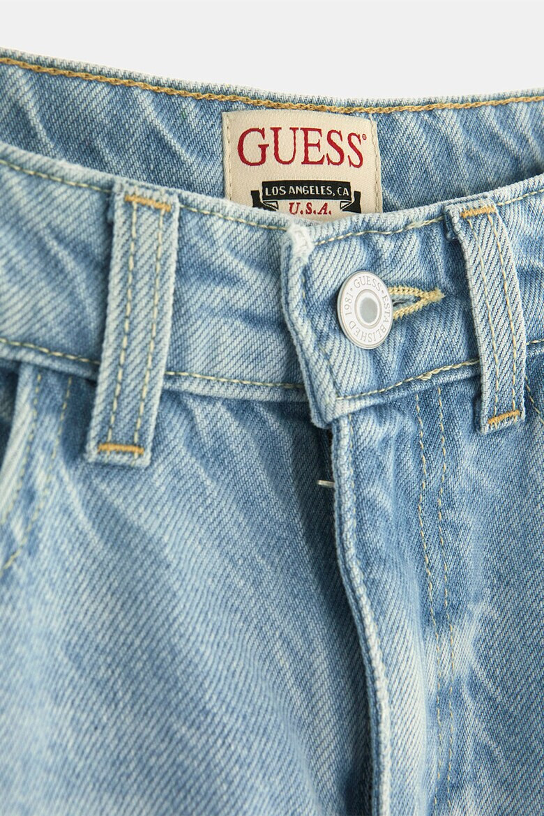 GUESS Fusta lunga din denim cu talie inalta - Pled.ro