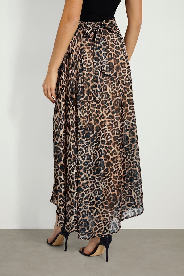 GUESS Fusta maxi cu animal print - Pled.ro