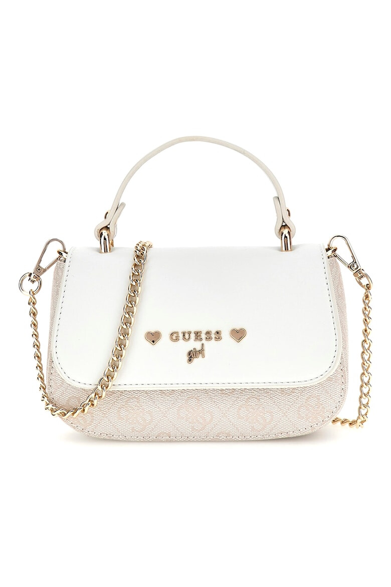 Guess Geanta crossbody cu bareta lant si logo - Pled.ro