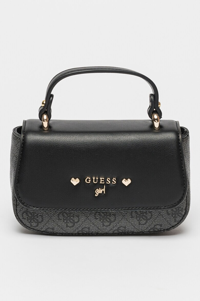 GUESS Geanta crossbody cu bareta lant si logo - Pled.ro