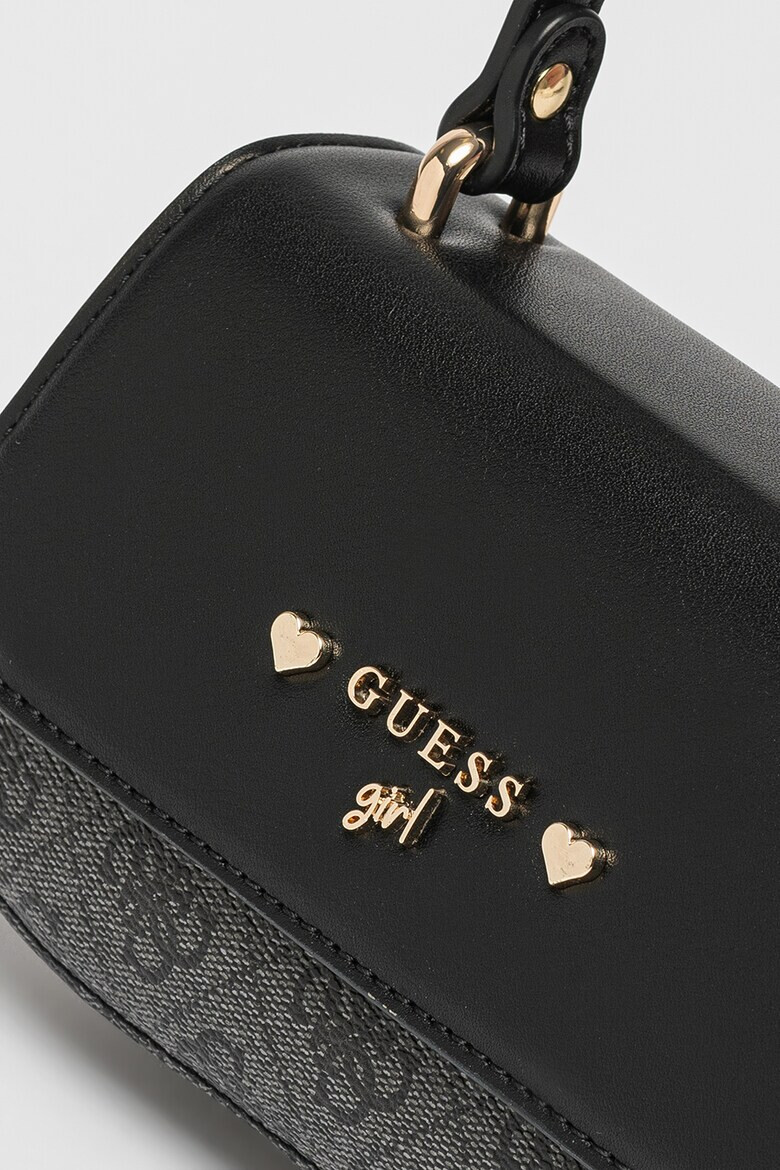 GUESS Geanta crossbody cu bareta lant si logo - Pled.ro