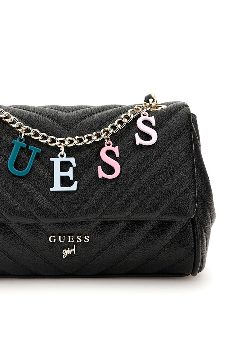 Guess Geanta crossbody de piele ecologica cu logo - Pled.ro