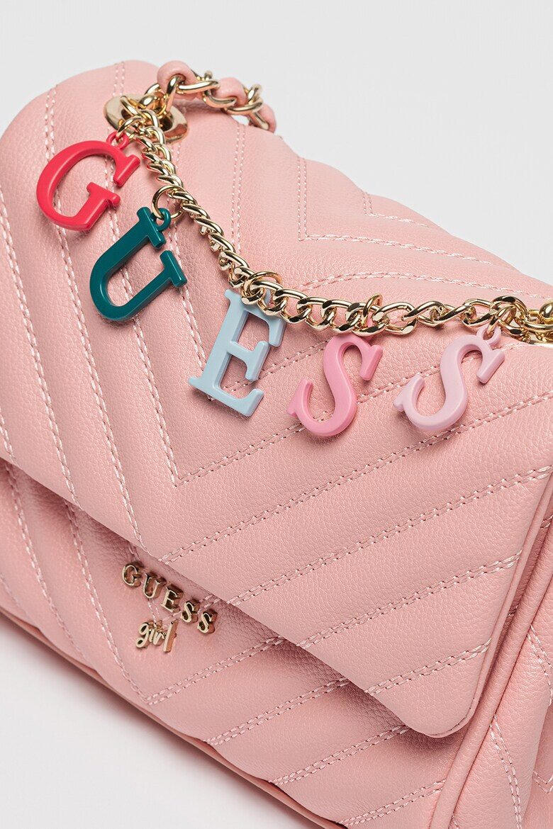 GUESS Geanta crossbody de piele ecologica cu logo - Pled.ro