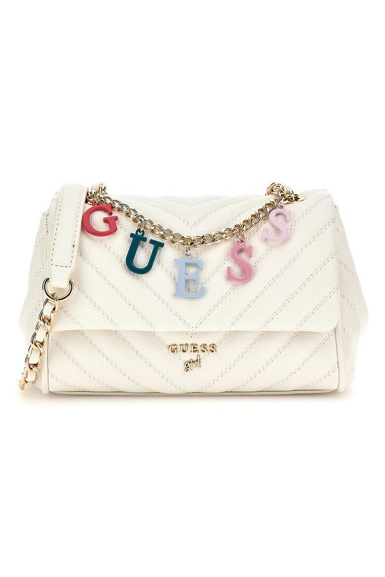 Guess Geanta crossbody de piele ecologica cu logo - Pled.ro