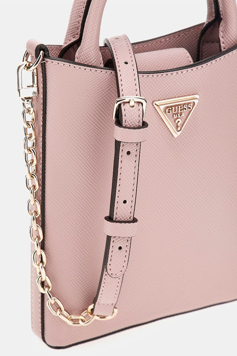 GUESS Geanta crossbody de piele ecologica cu textura saffiano Gloriana - Pled.ro