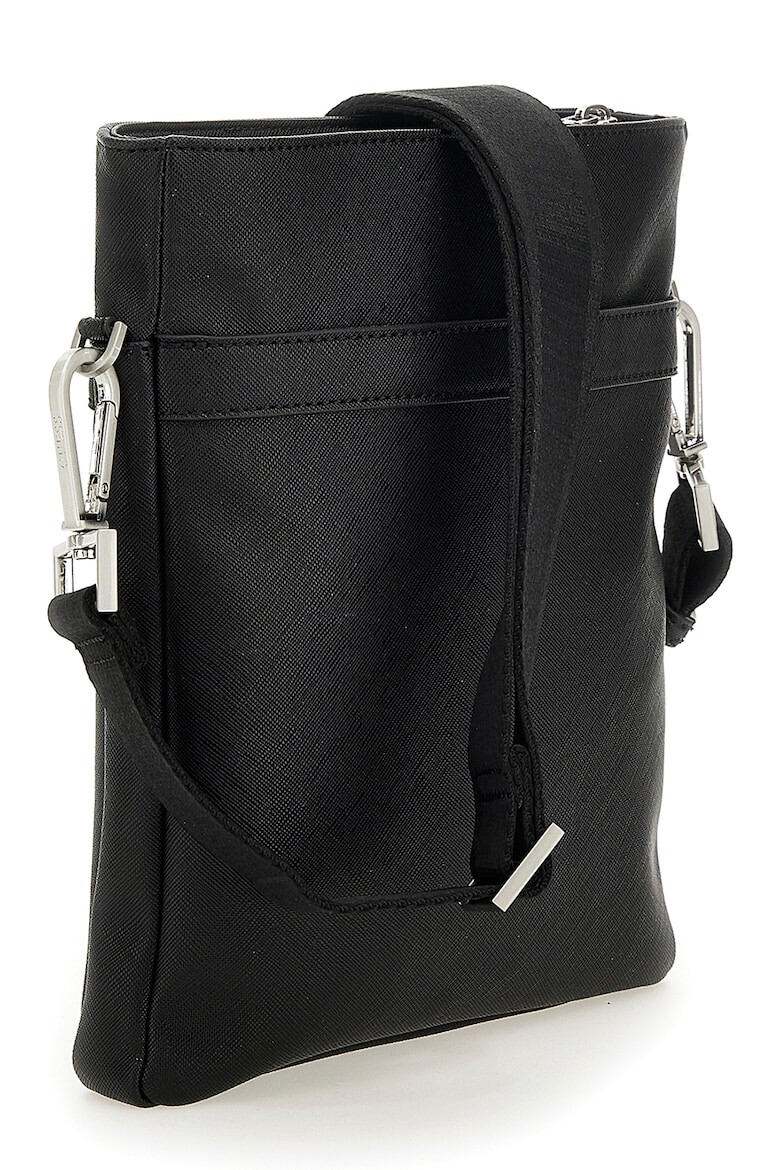 GUESS Geanta crossbody de piele saffiano sintetica Certosa - Pled.ro