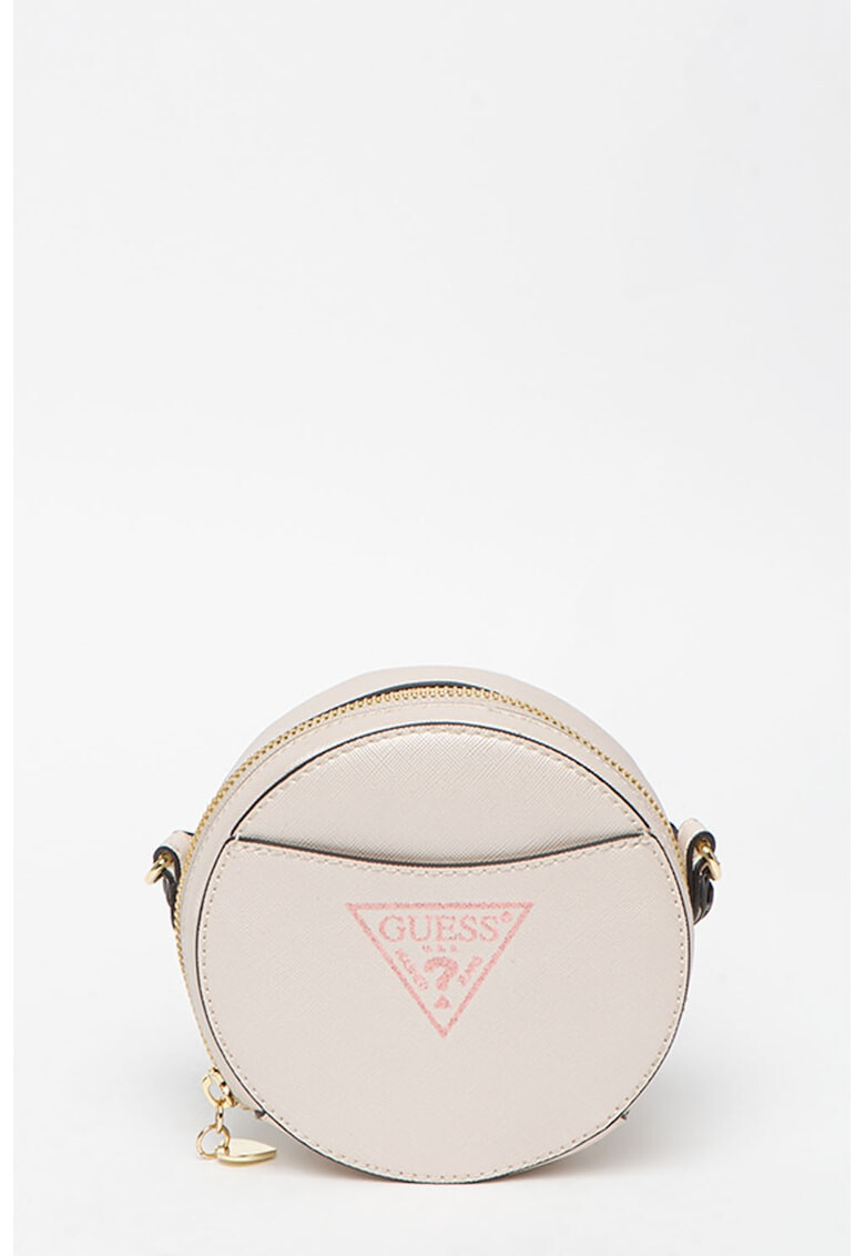 Guess Geanta crossbody de piele sintetica saffiano - Pled.ro