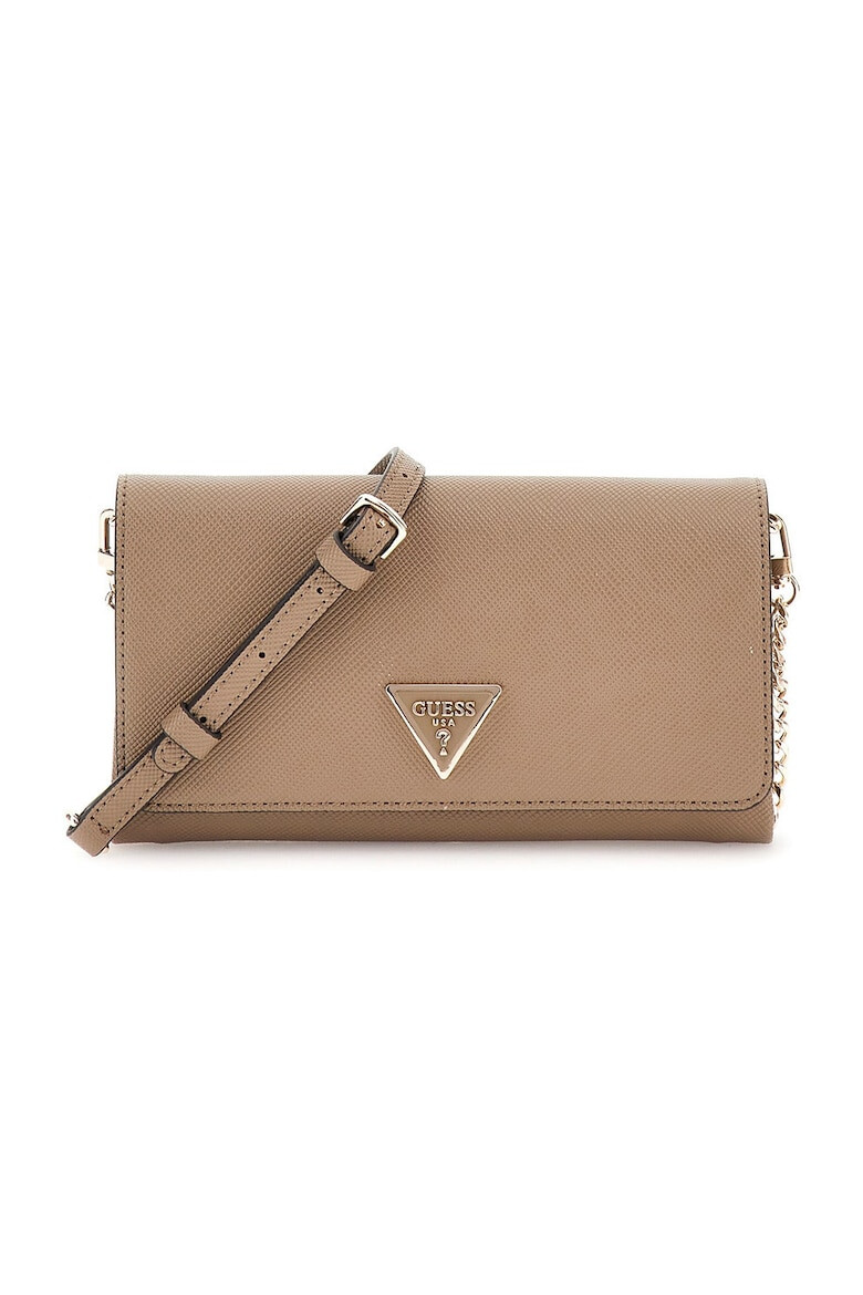 GUESS Geanta crossbody din piele ecologica cu bareta din lant - Pled.ro