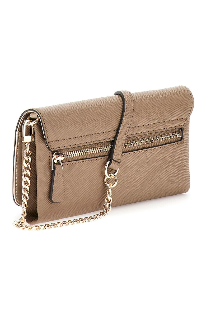 GUESS Geanta crossbody din piele ecologica cu bareta din lant - Pled.ro