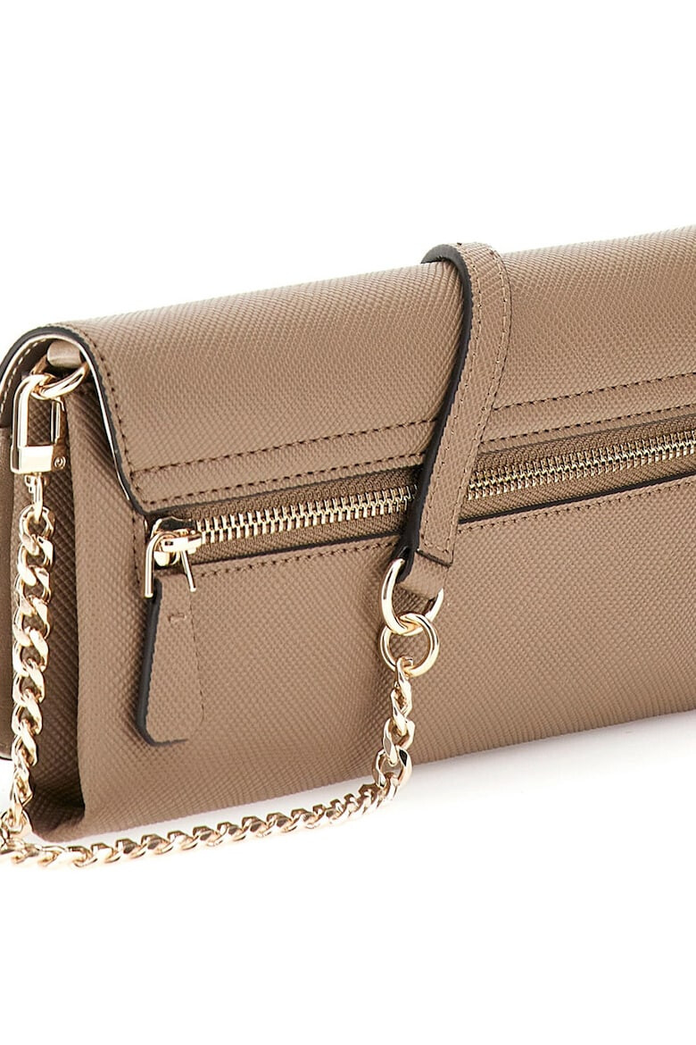 GUESS Geanta crossbody din piele ecologica cu bareta din lant - Pled.ro