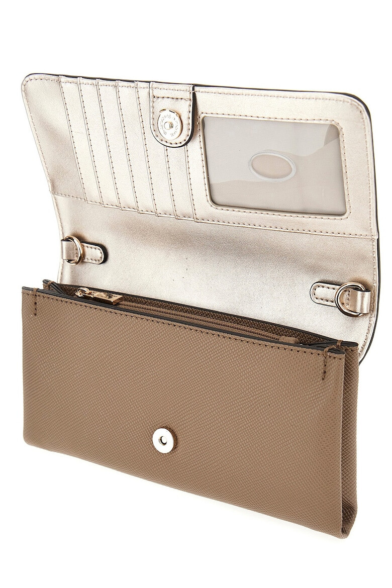 GUESS Geanta crossbody din piele ecologica cu bareta din lant - Pled.ro