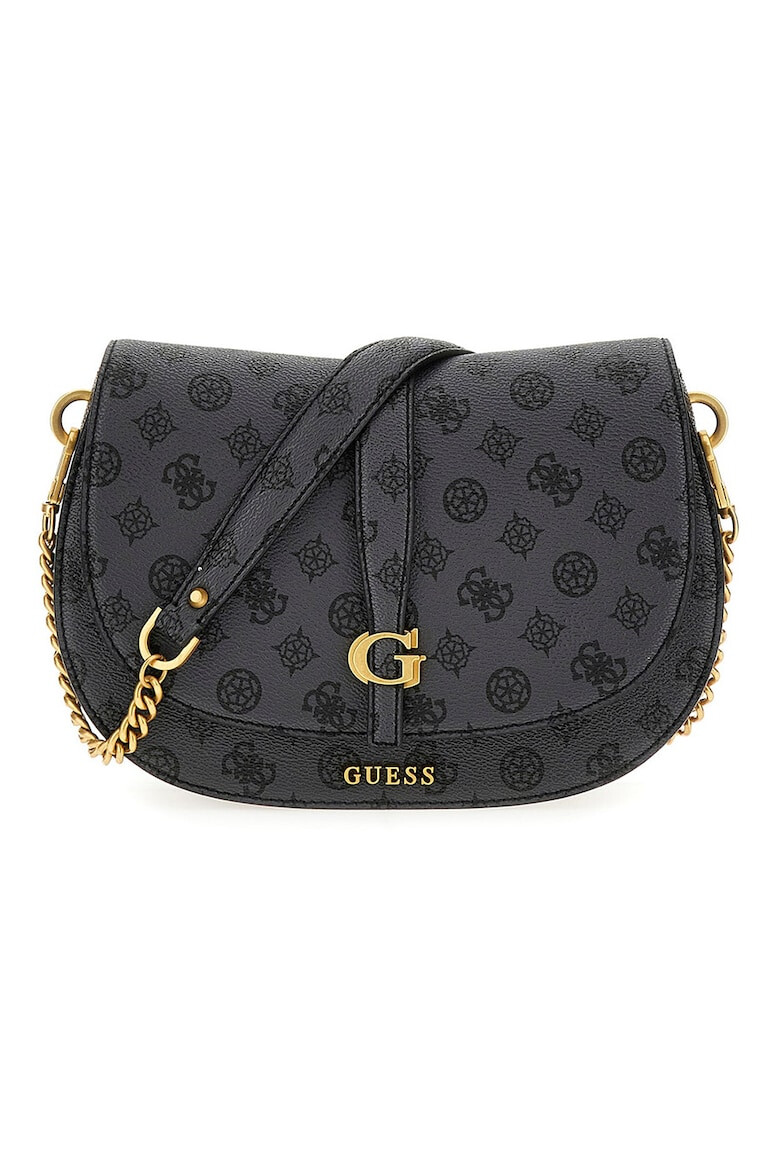 GUESS Geanta crossbody din piele ecologica cu model logo Kuba - Pled.ro