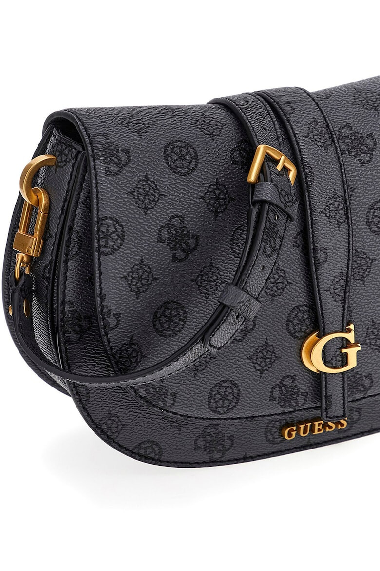 GUESS Geanta crossbody din piele ecologica cu model logo Kuba - Pled.ro