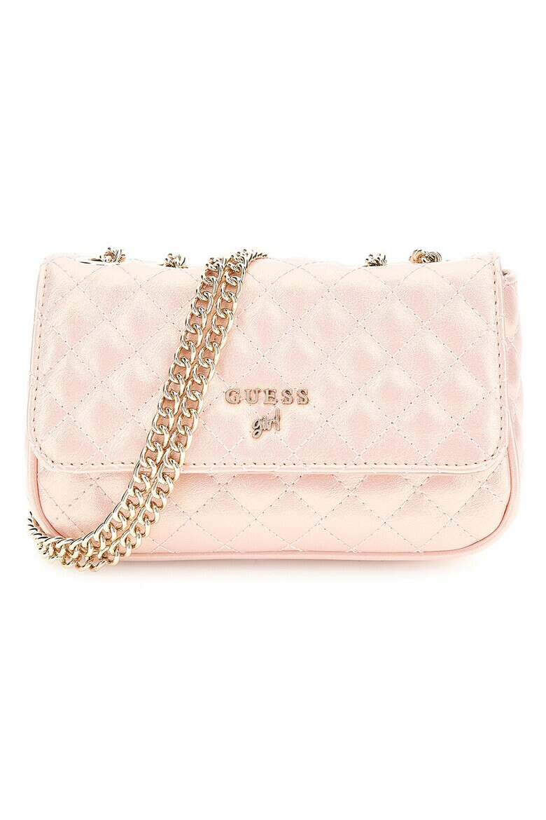 GUESS Geanta crossbody matlasata de piele ecologica - Pled.ro