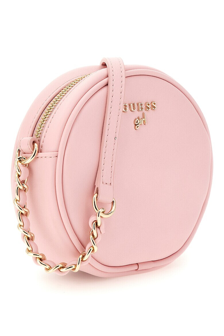 GUESS Geanta crossbody rotunda de piele ecologica - Pled.ro