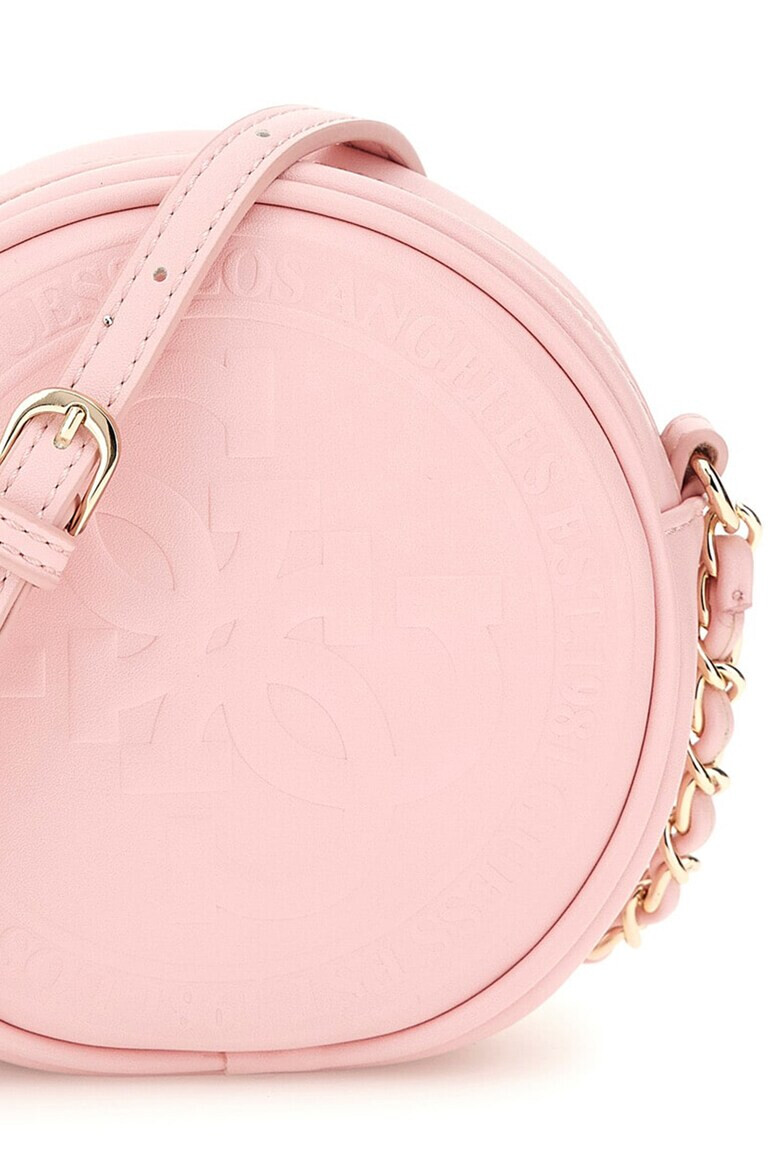 GUESS Geanta crossbody rotunda de piele ecologica - Pled.ro