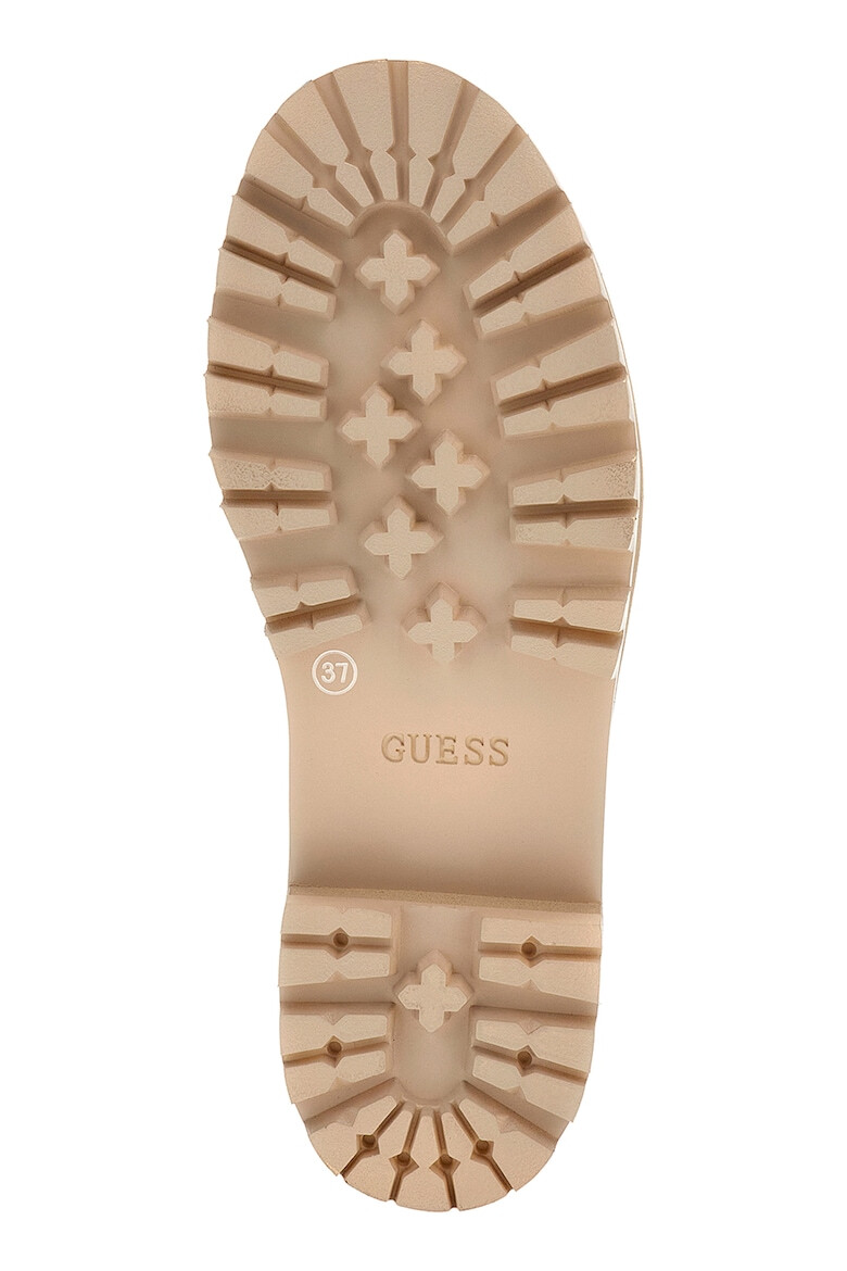 Guess Ghete Chelsea de piele ecologica cu insertii de material textil - Pled.ro