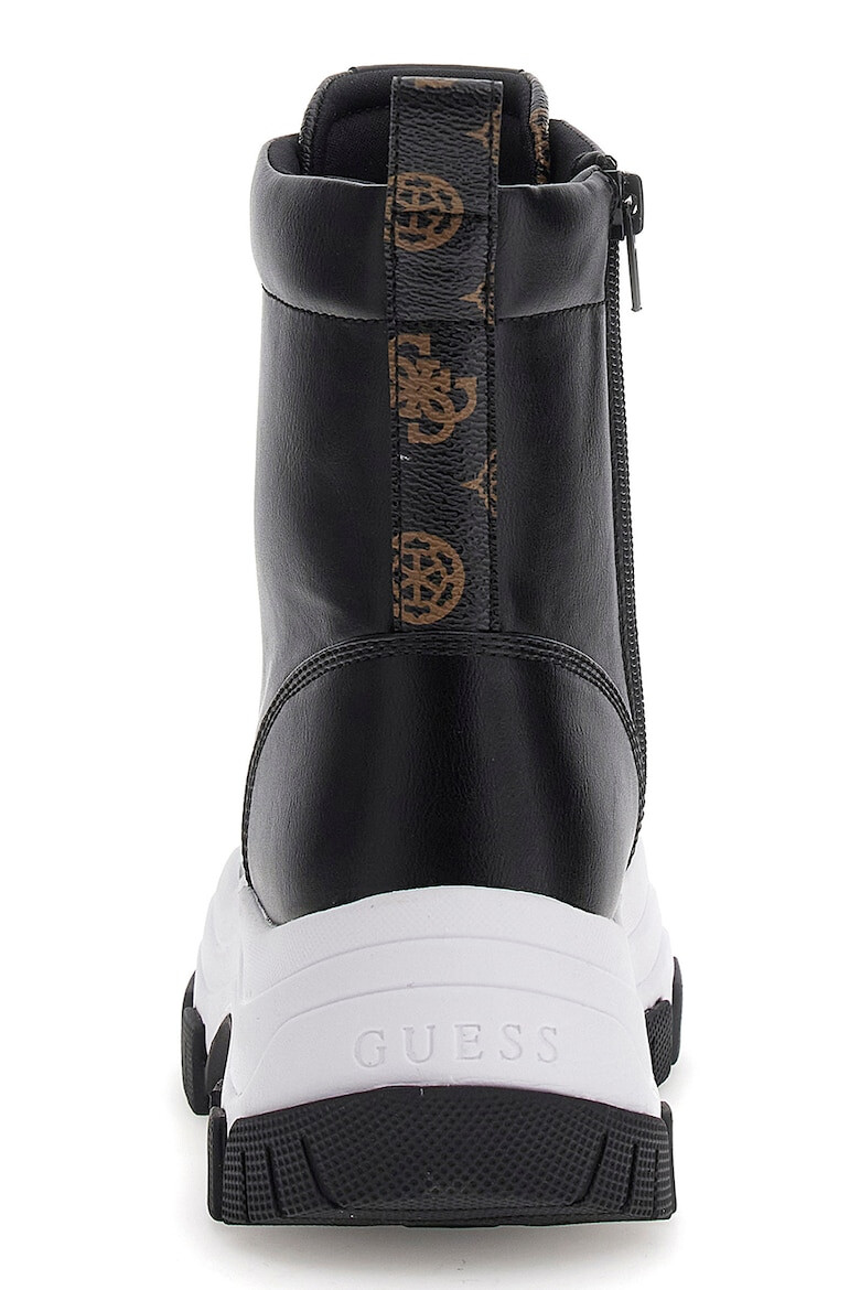 Guess Ghete de piele ecologica cu talpa wedge - Pled.ro