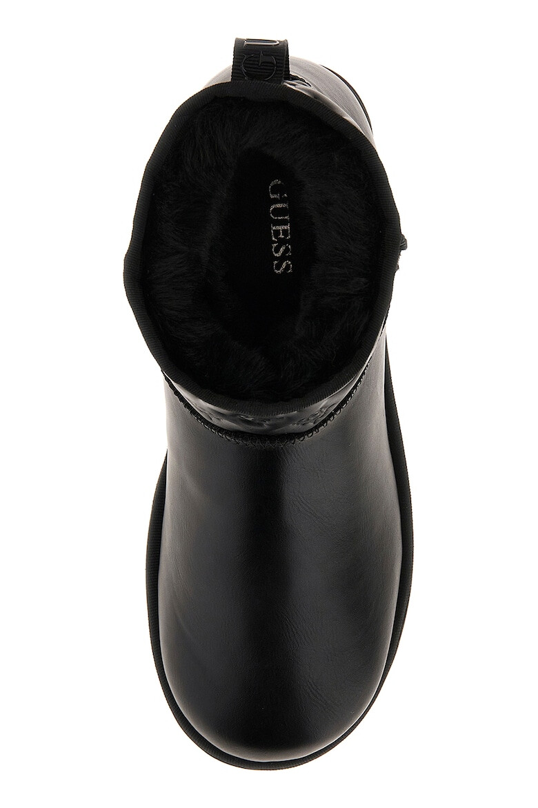 GUESS Ghete slip-on de piele ecologica cu logo stantat - Pled.ro