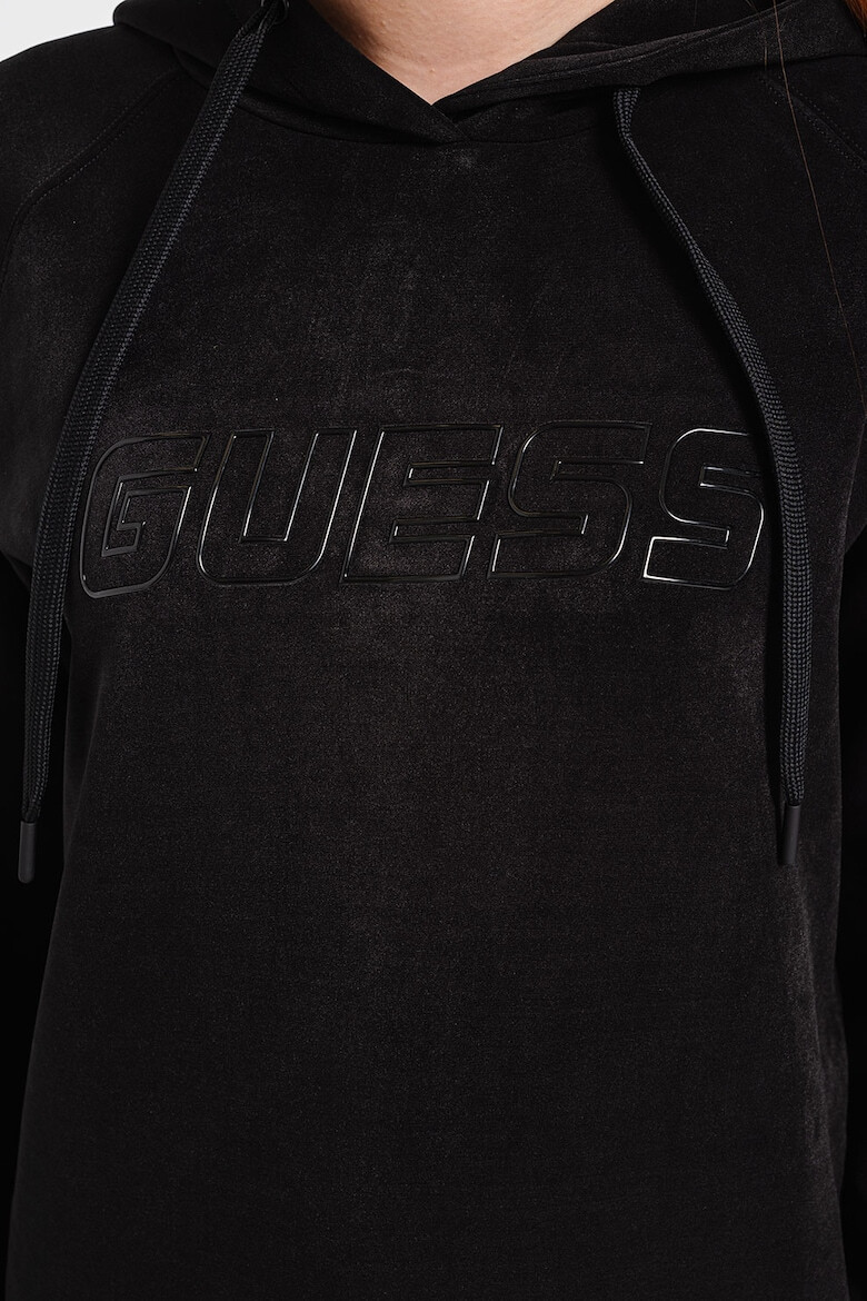 GUESS Hanorac cu aspect catifelat pentru fitness - Pled.ro