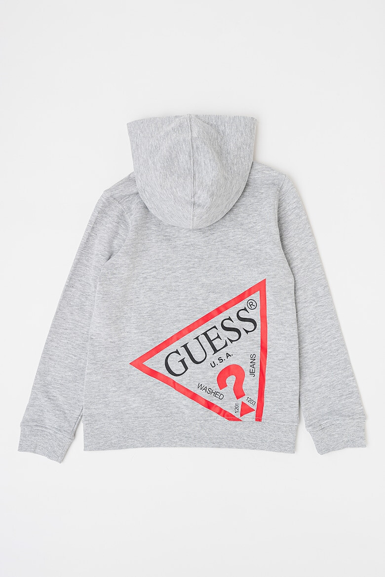 GUESS KIDS GUESS Hanorac cu fermoar si logo - Pled.ro